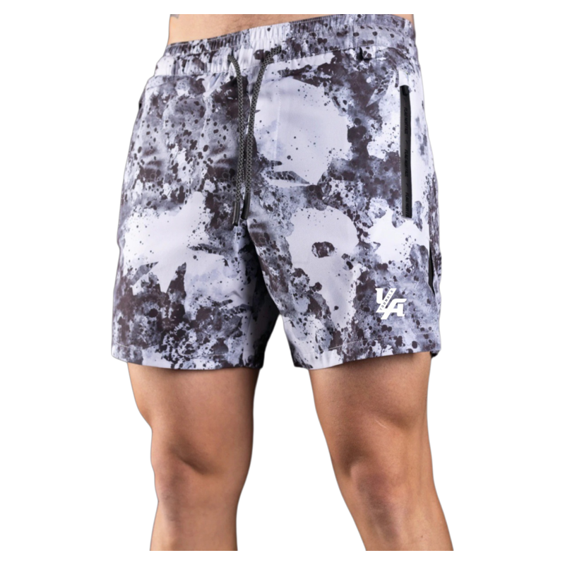 Youngla Summer Men's Sports Shorts Summer Outdoor Beach Shorts Knee High Running Speed Dry Fitness Shorts