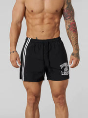 YOUANGL American new style summer men running fitness exercise shorts muscle sports gym casual pants