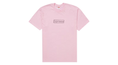 Supreme KAWS Chalk Box Logo Tee Light Pink (P)