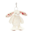 Jellycat Bashful Blossom Cream Bunny 'Berry' Bag Charm