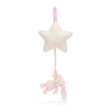 Jellycat Bashful Pink Bunny Musical Pull