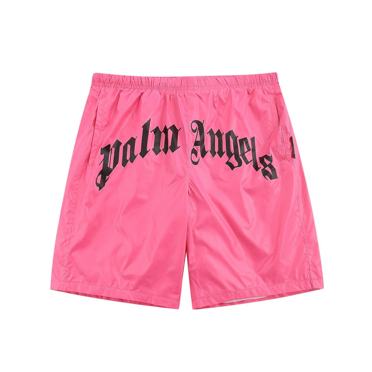 Palm Angel quick drying fabric Angels letter print men's and women's summer thin shorts casual five quarter pants (3)