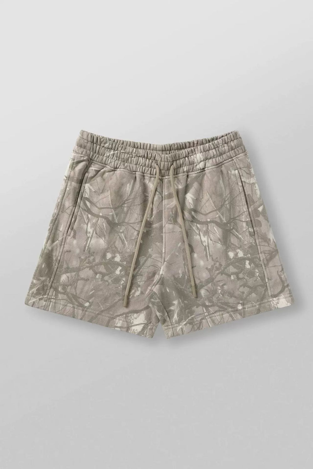 YOUNG LA American style withered leaf shorts men's casual camouflage summer retro letter loose fitness sports beach pants