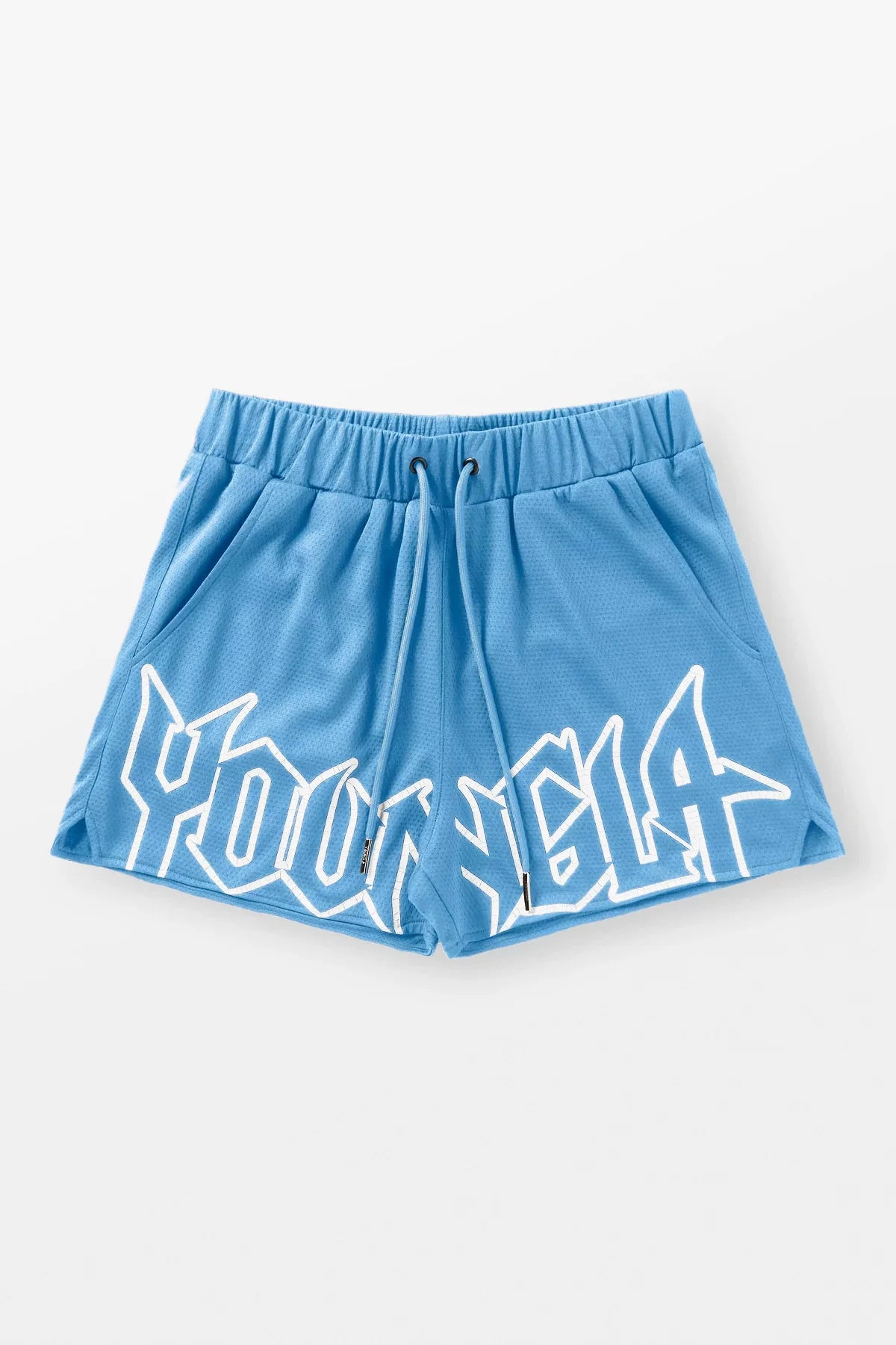 YOUNG LA Summer New Sports and Fitness Shorts Mesh Quick drying Breathable Basketball Training Shorts Casual Beach Shorts