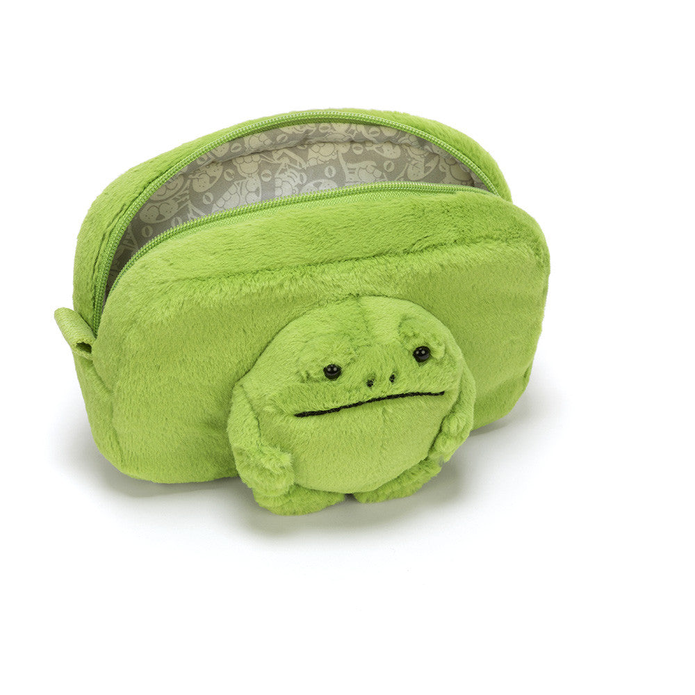 Jellycat Pouch Ricky Rain Frog  19cm
