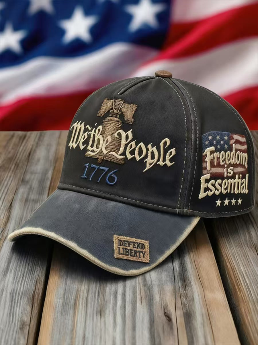 embroidered baseball cap