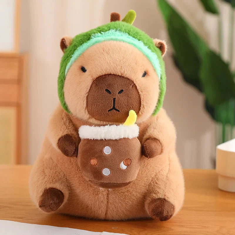 Baby Capybara Animal Dress-up Plushie Collection