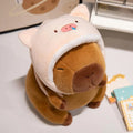 Capybara Animal Cosplay Hat Plushies