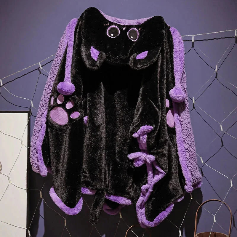 Fluffy Capybara Cloak Hooded Blanket Cape