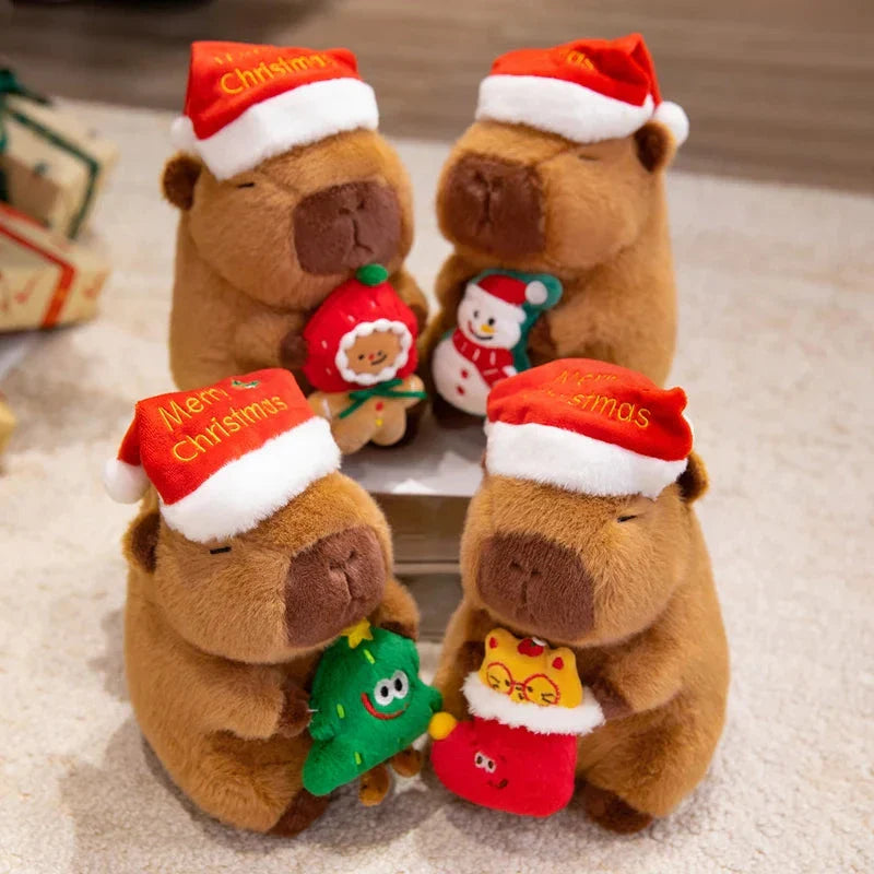 Kawaii Capybara Christmas Plushies
