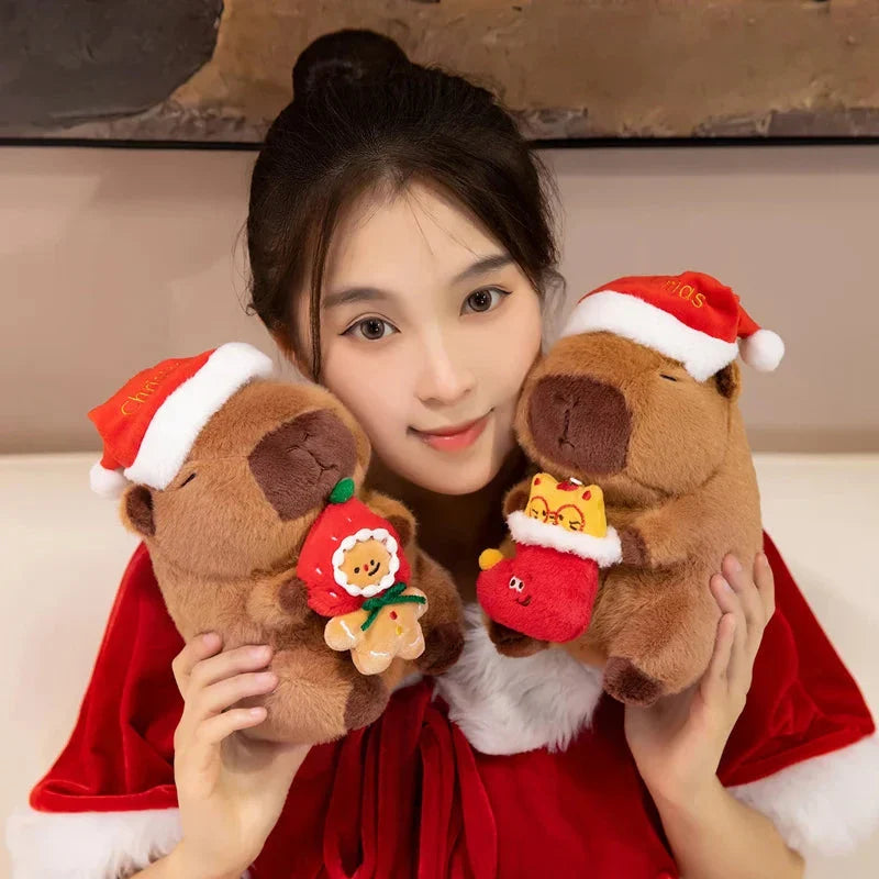 Kawaii Capybara Christmas Plushies
