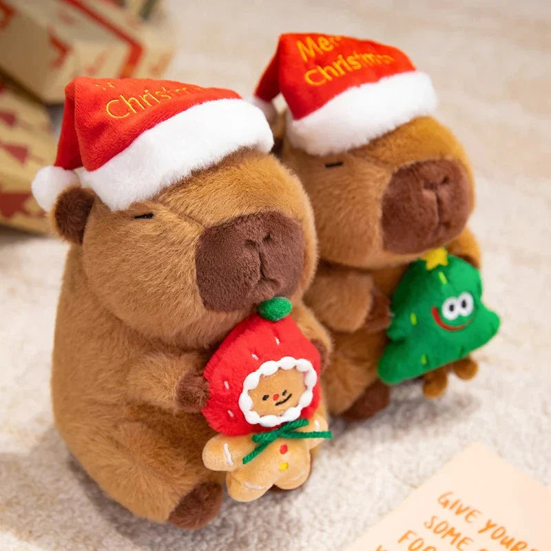 Kawaii Capybara Christmas Plushies