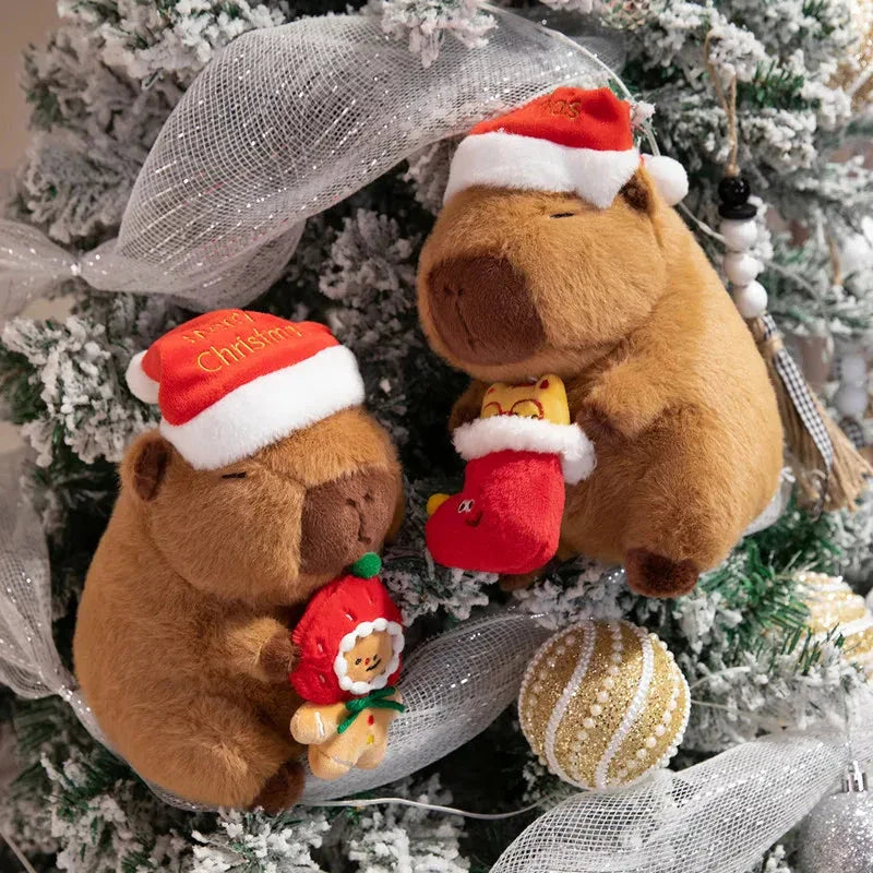 Kawaii Capybara Christmas Plushies