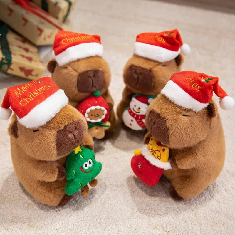 Kawaii Capybara Christmas Plushies