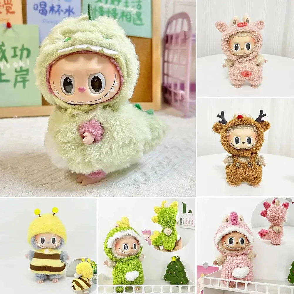 Kawaii Labubu Dino Bee Shark Animal Outifts