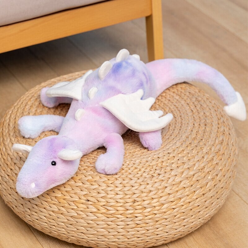 The Mighty Colored Dragon Family Soft Toys
