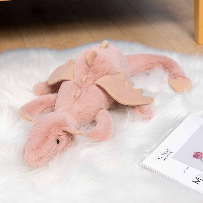 The Mighty Colored Dragon Family Soft Toys