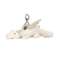 Jellycat Bag Charm Snow Dragon 12cm